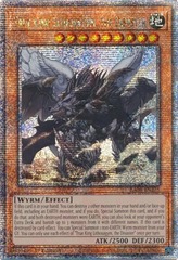 True King Lithosagym, the Disaster - RA04-EN275 - Quarter Century Secret Rare - 1st Edition